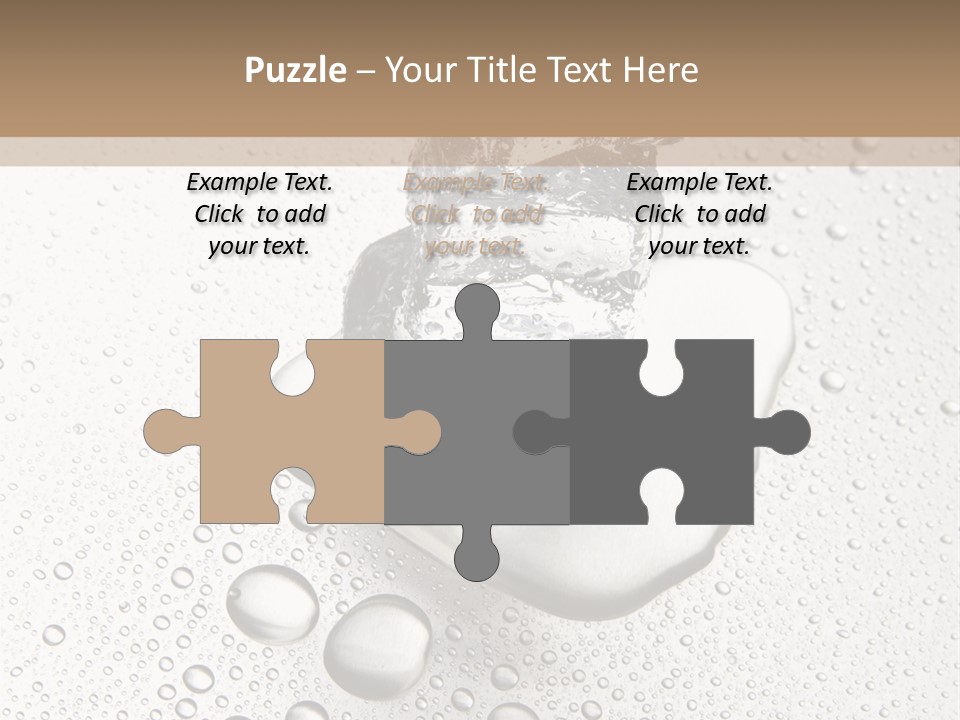 Melt Refreshing Cold PowerPoint Template