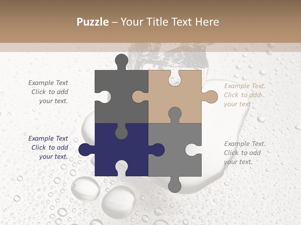 Melt Refreshing Cold PowerPoint Template