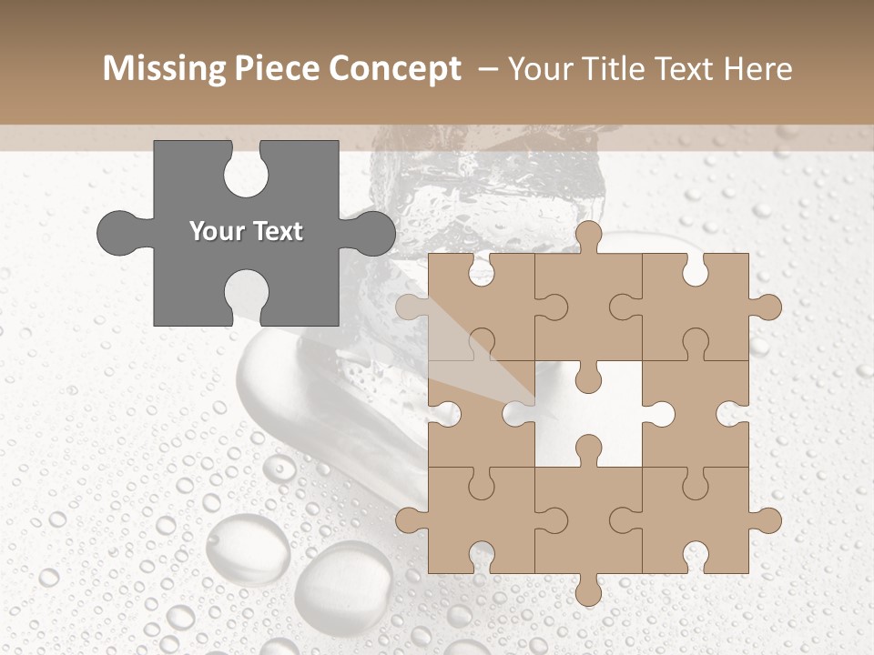 Melt Refreshing Cold PowerPoint Template