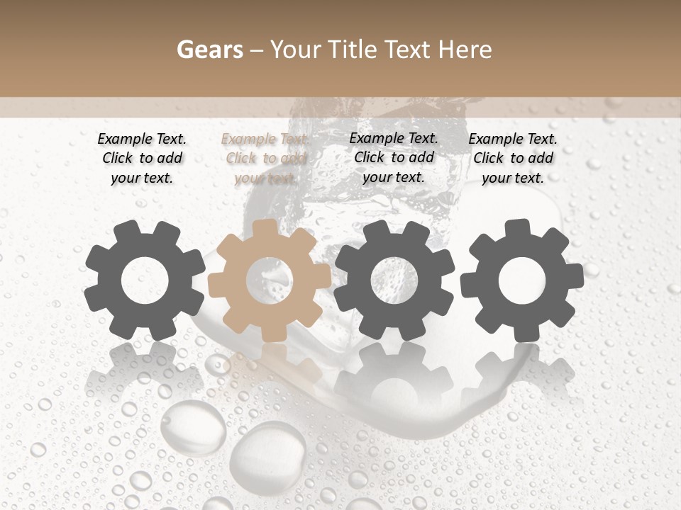 Melt Refreshing Cold PowerPoint Template