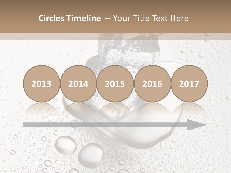 Melt Refreshing Cold PowerPoint Template