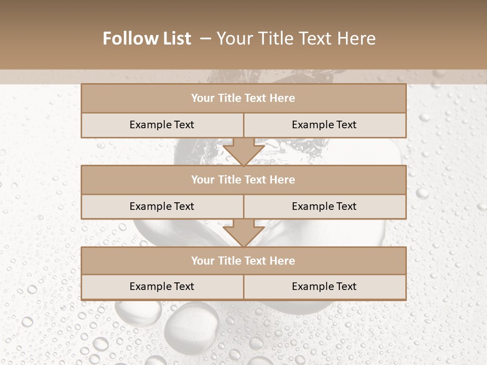 Melt Refreshing Cold PowerPoint Template