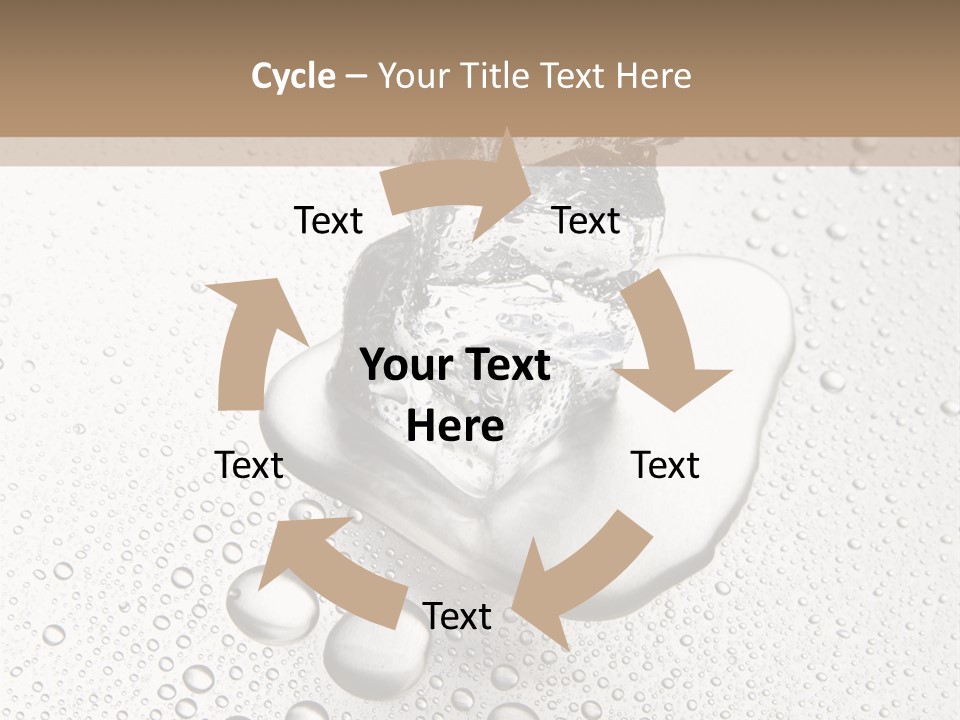Melt Refreshing Cold PowerPoint Template