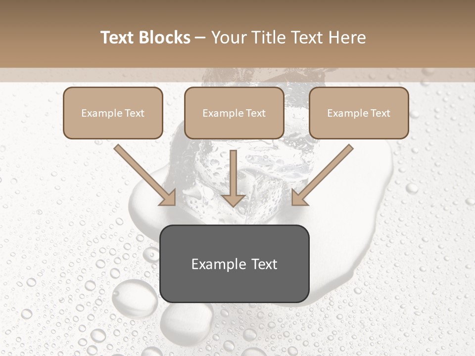 Melt Refreshing Cold PowerPoint Template