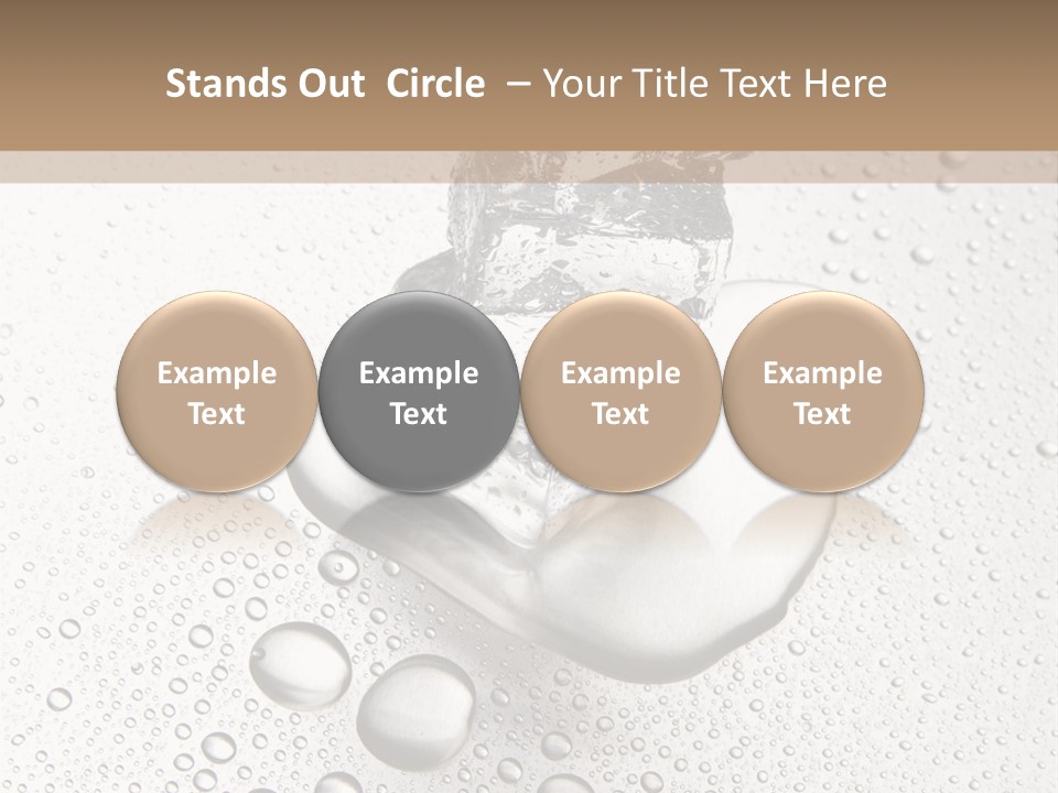Melt Refreshing Cold PowerPoint Template