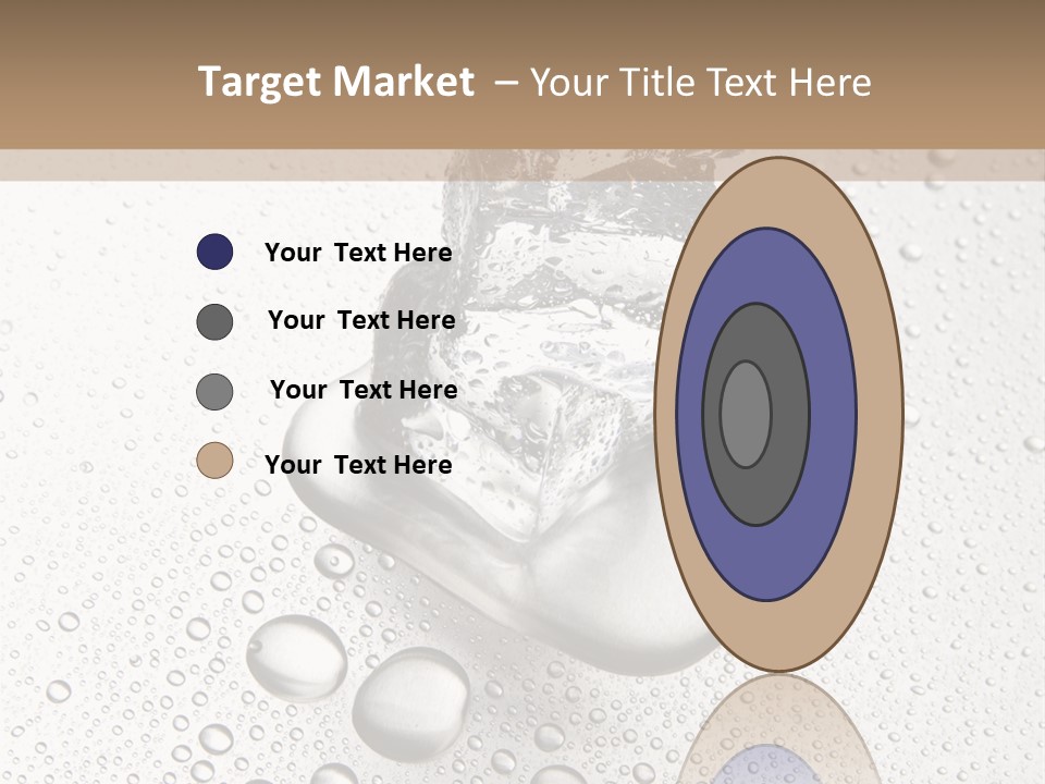Melt Refreshing Cold PowerPoint Template