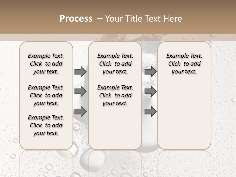 Melt Refreshing Cold PowerPoint Template