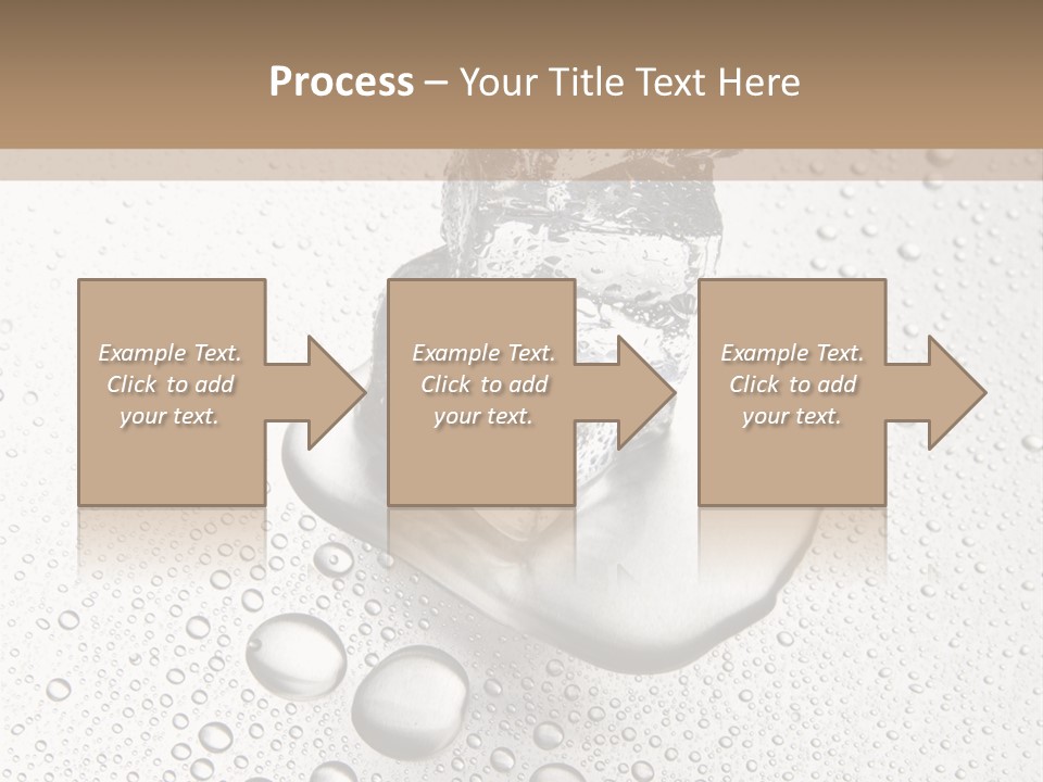 Melt Refreshing Cold PowerPoint Template