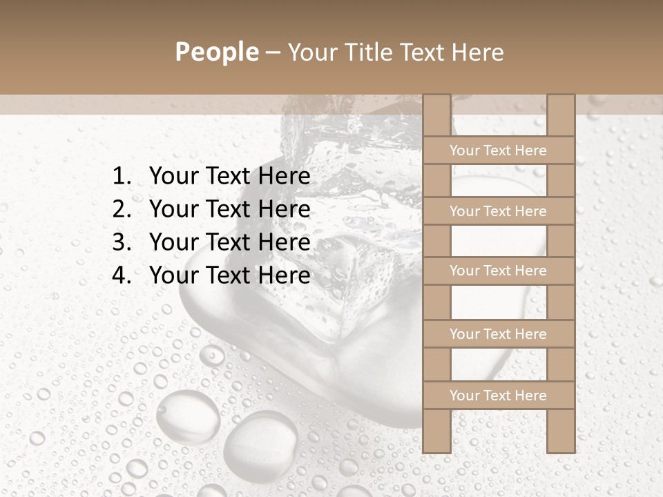 Melt Refreshing Cold PowerPoint Template