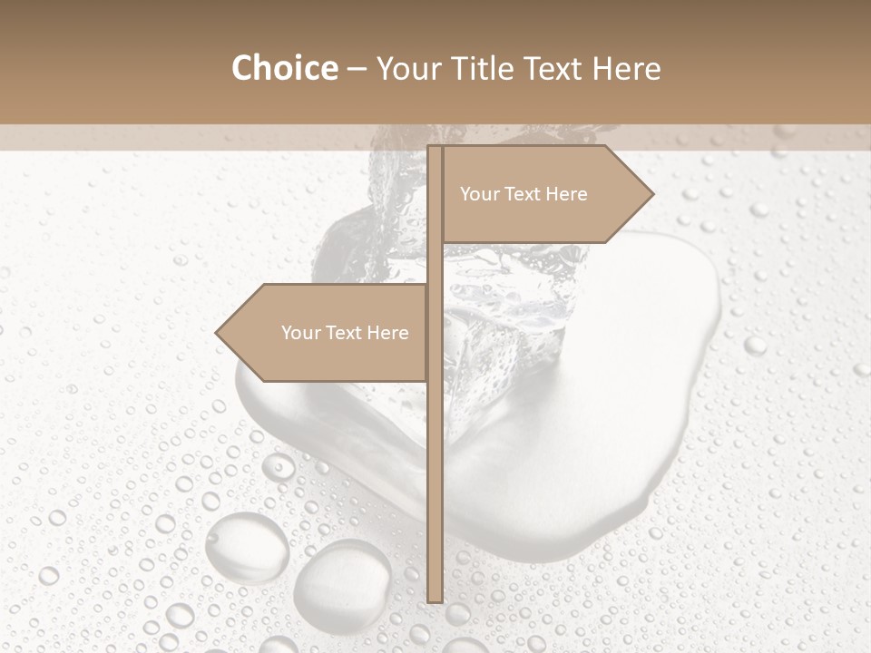 Melt Refreshing Cold PowerPoint Template