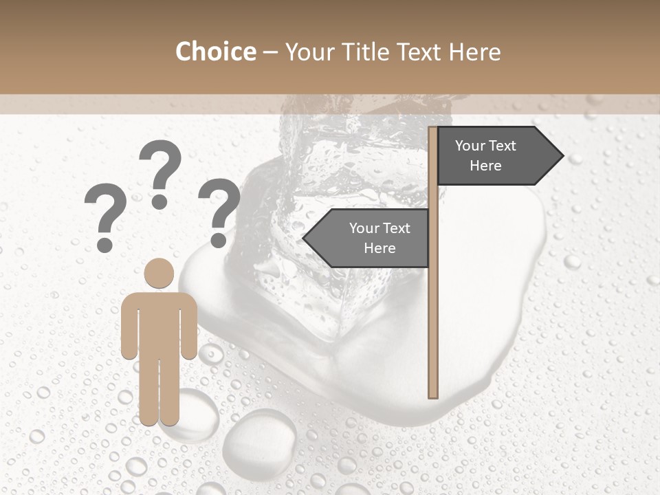 Melt Refreshing Cold PowerPoint Template