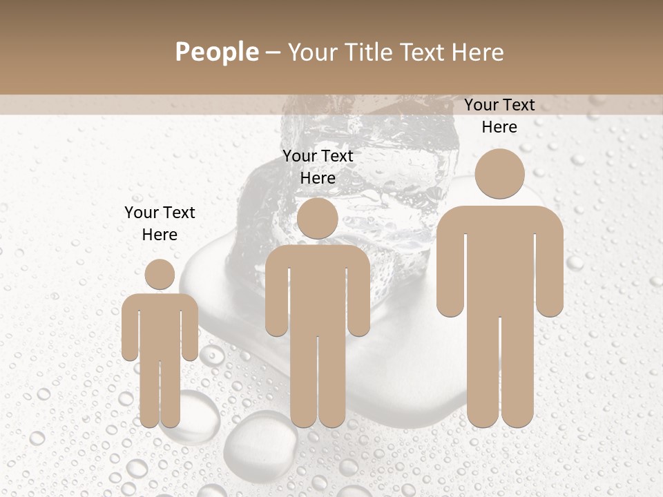 Melt Refreshing Cold PowerPoint Template