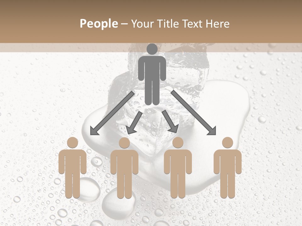 Melt Refreshing Cold PowerPoint Template