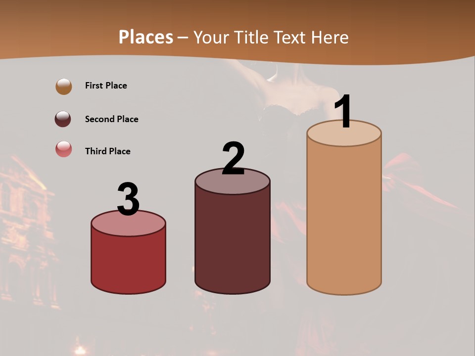 Person Rose Clothing PowerPoint Template