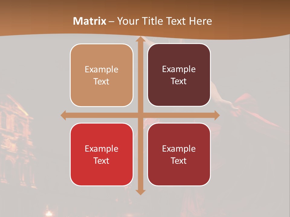 Person Rose Clothing PowerPoint Template