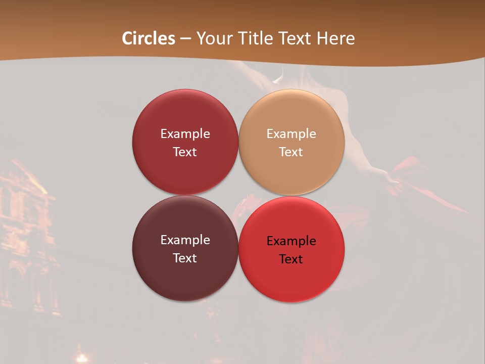 Person Rose Clothing PowerPoint Template