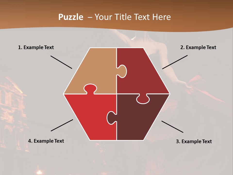 Person Rose Clothing PowerPoint Template