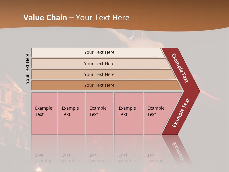 Person Rose Clothing PowerPoint Template