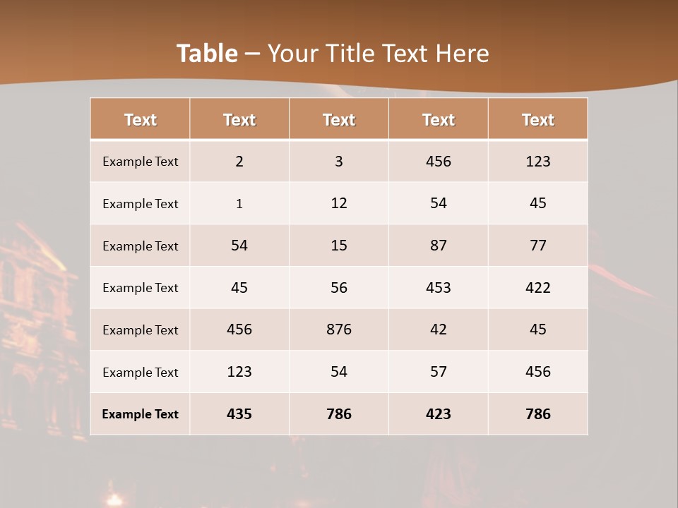 Person Rose Clothing PowerPoint Template