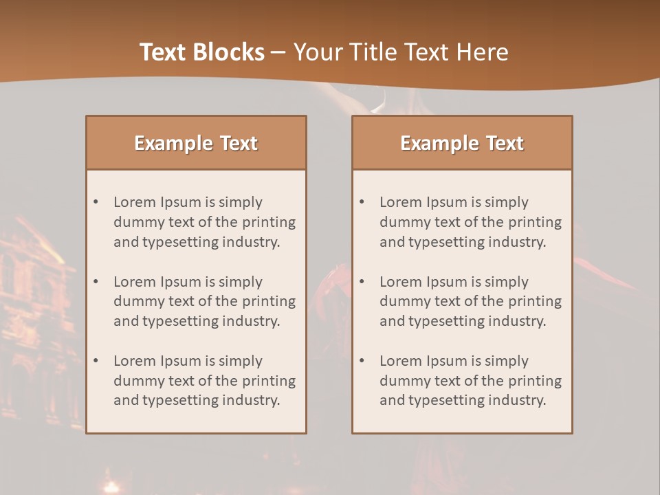 Person Rose Clothing PowerPoint Template