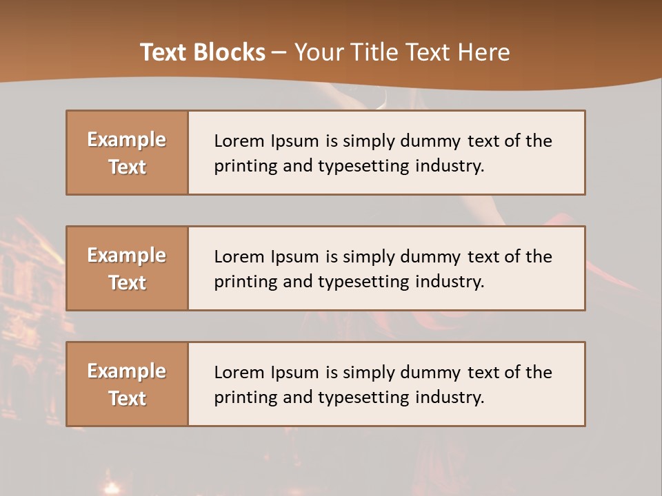 Person Rose Clothing PowerPoint Template