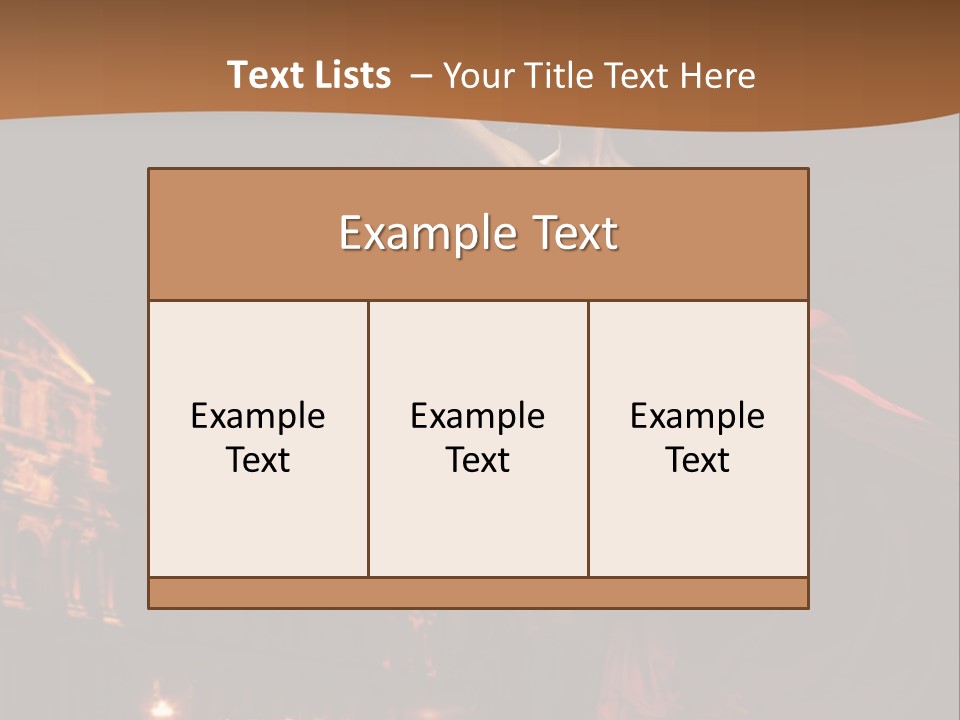 Person Rose Clothing PowerPoint Template