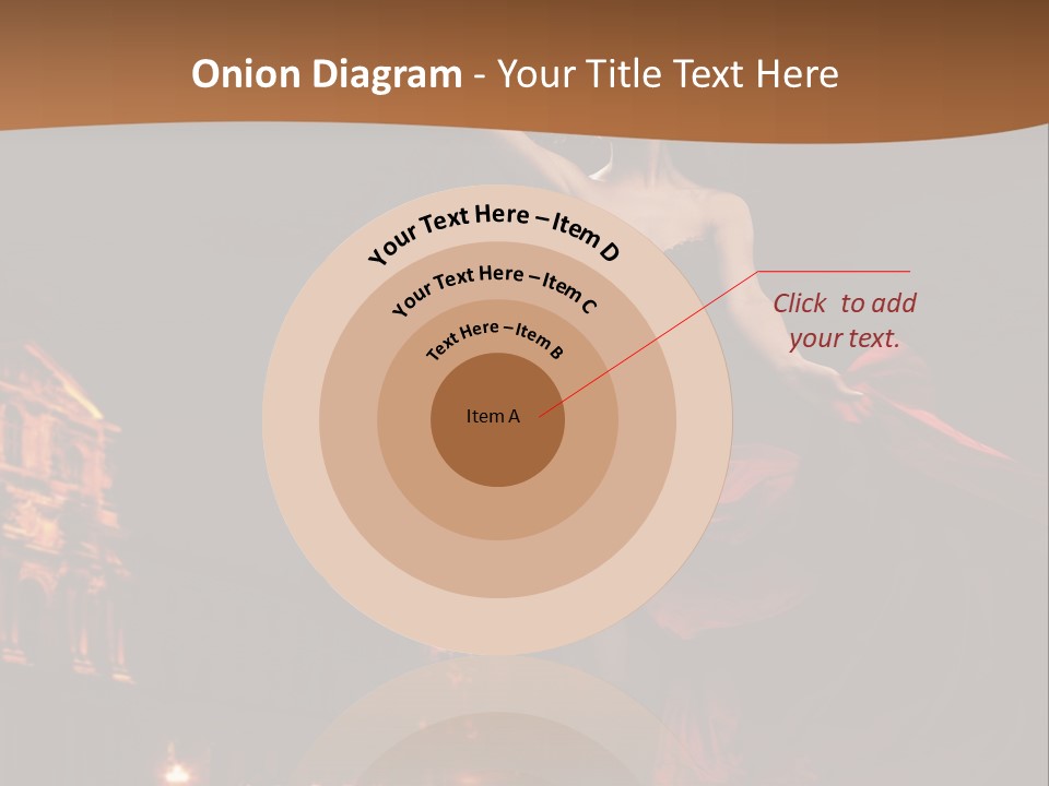 Person Rose Clothing PowerPoint Template