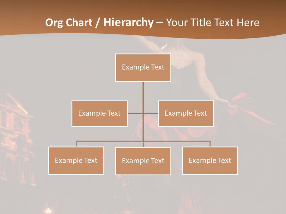 Person Rose Clothing PowerPoint Template