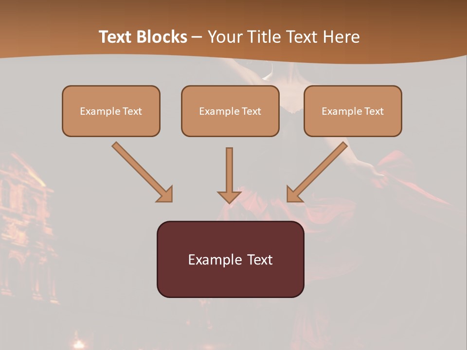 Person Rose Clothing PowerPoint Template