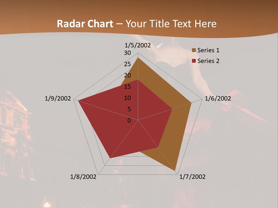 Person Rose Clothing PowerPoint Template