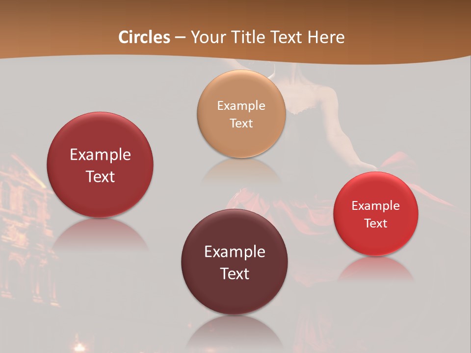 Person Rose Clothing PowerPoint Template