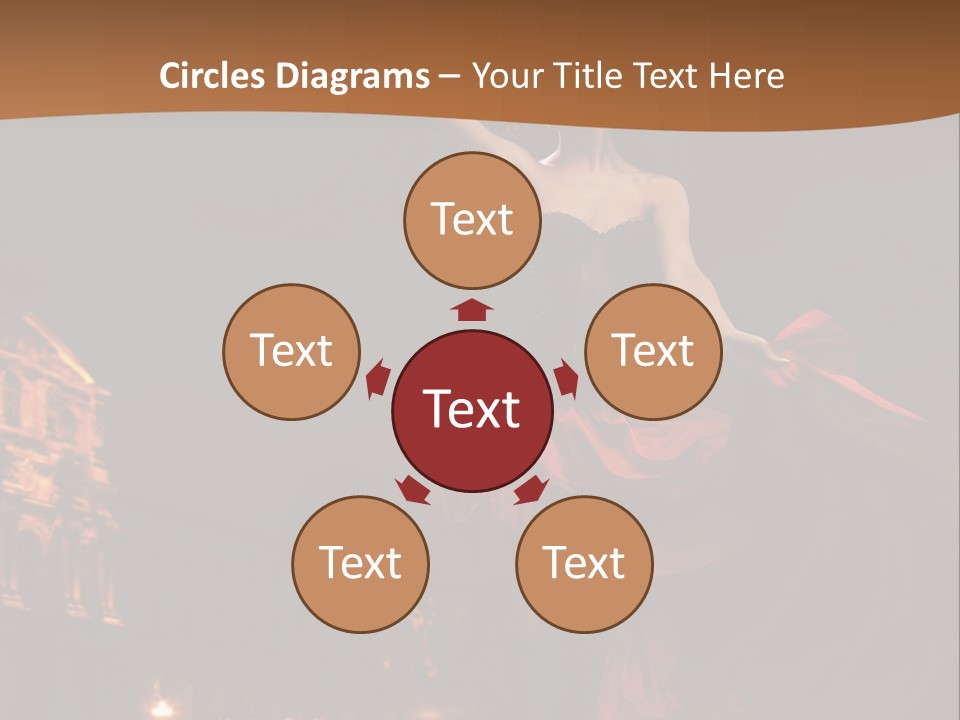 Person Rose Clothing PowerPoint Template