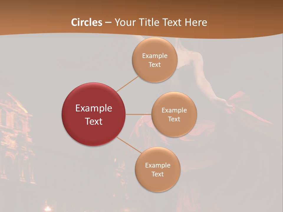 Person Rose Clothing PowerPoint Template