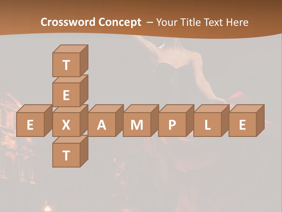 Person Rose Clothing PowerPoint Template