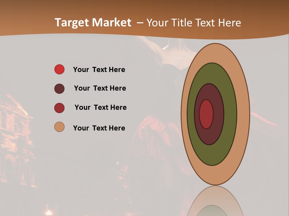 Person Rose Clothing PowerPoint Template