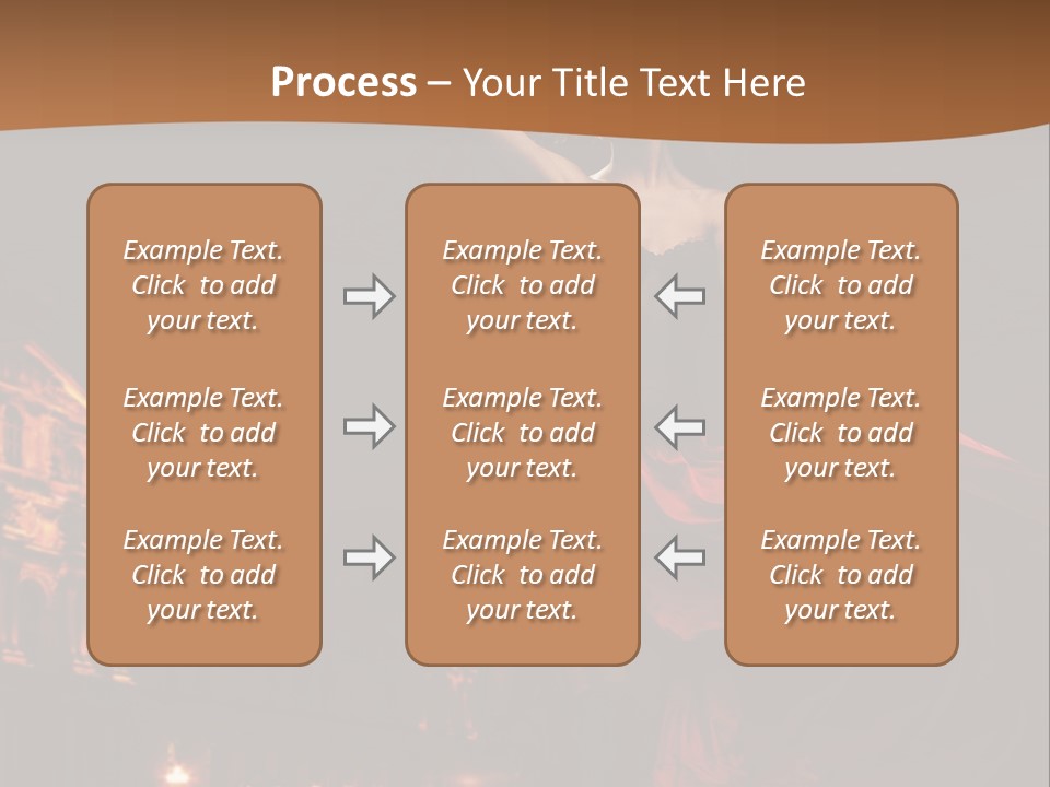 Person Rose Clothing PowerPoint Template