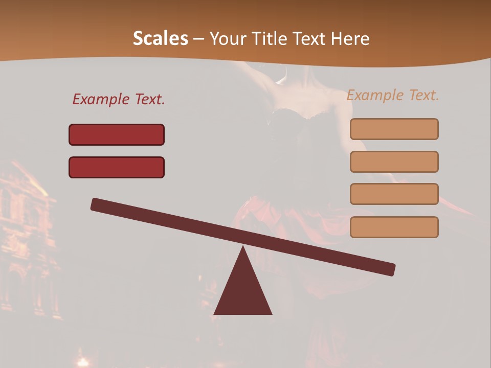 Person Rose Clothing PowerPoint Template