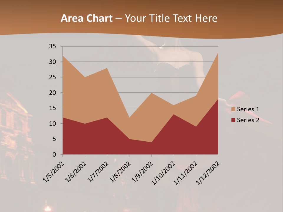 Person Rose Clothing PowerPoint Template