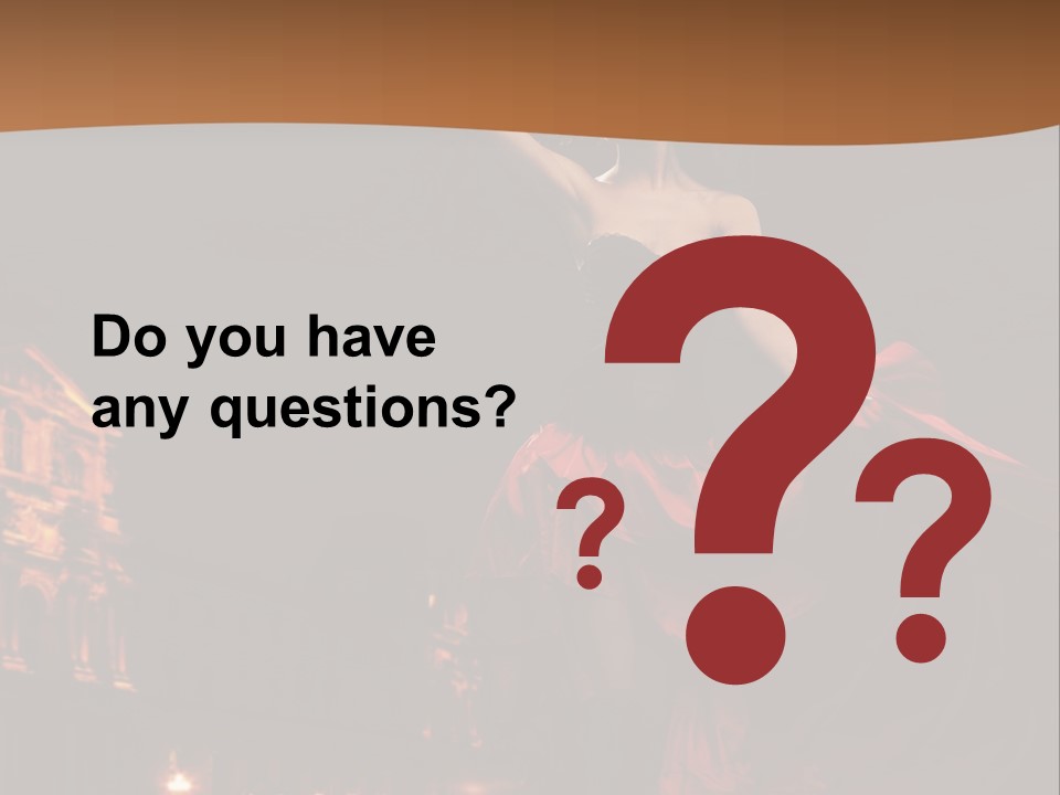 Person Rose Clothing PowerPoint Template