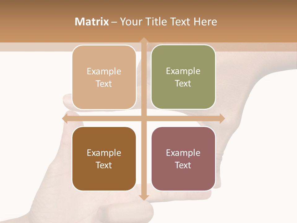 Hands Care Nature PowerPoint Template