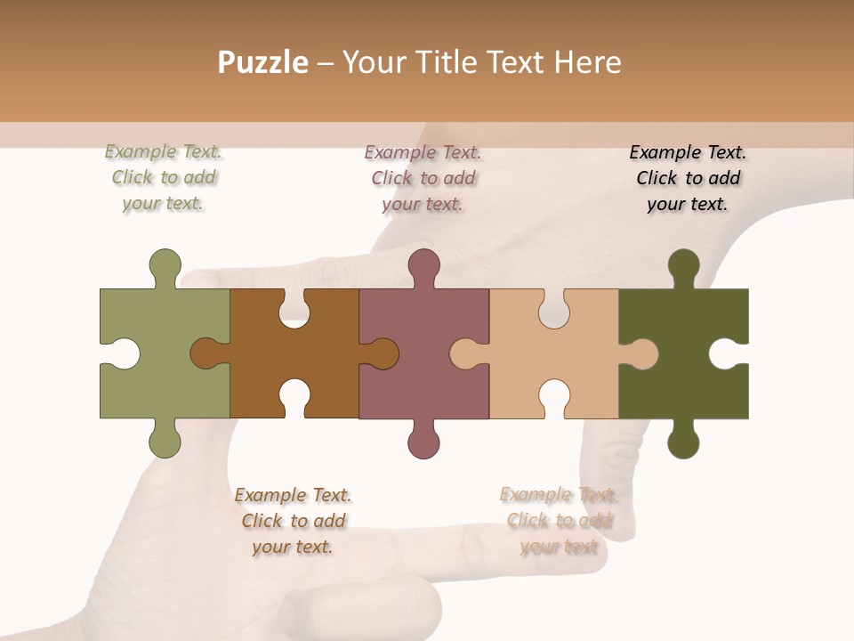 Hands Care Nature PowerPoint Template