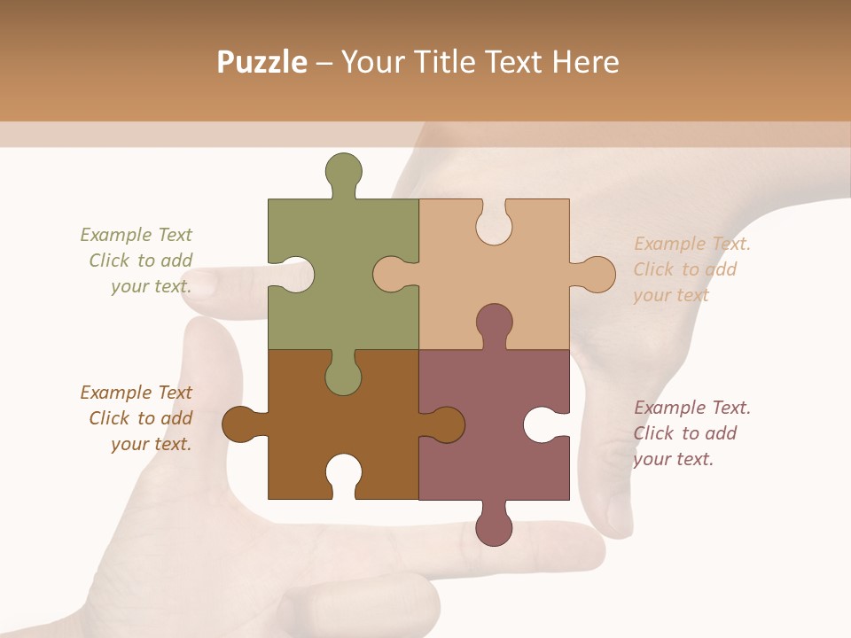 Hands Care Nature PowerPoint Template