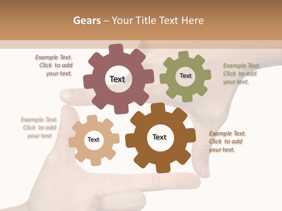 Hands Care Nature PowerPoint Template