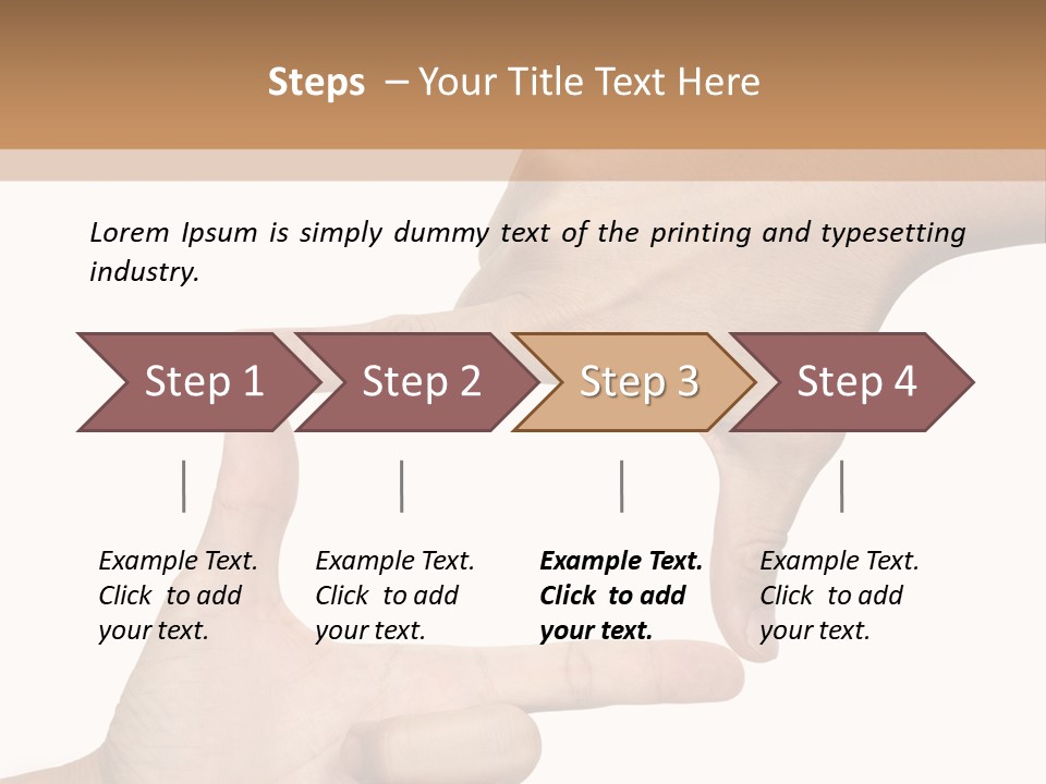 Hands Care Nature PowerPoint Template