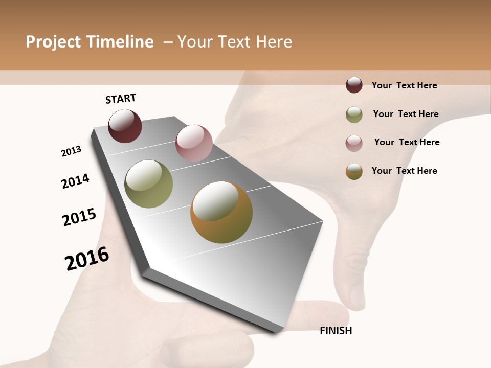 Hands Care Nature PowerPoint Template