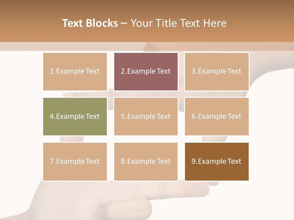 Hands Care Nature PowerPoint Template