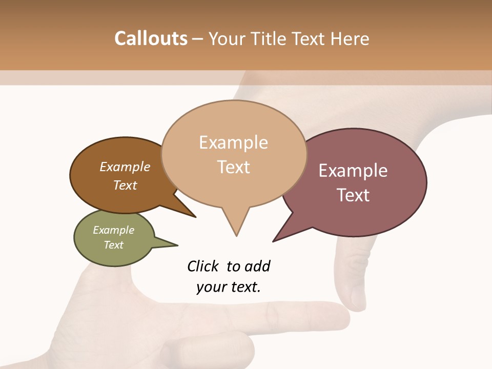 Hands Care Nature PowerPoint Template