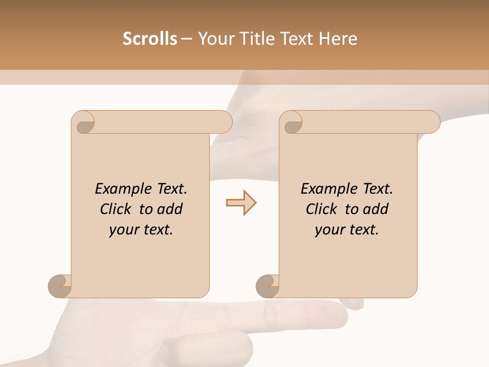 Hands Care Nature PowerPoint Template