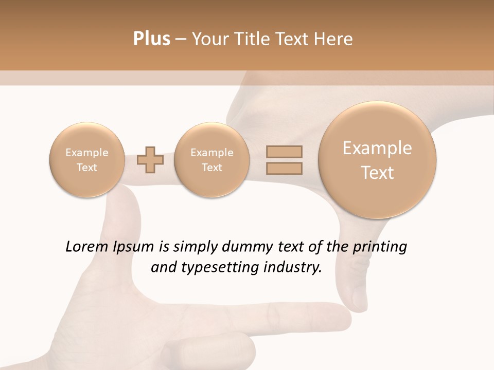 Hands Care Nature PowerPoint Template