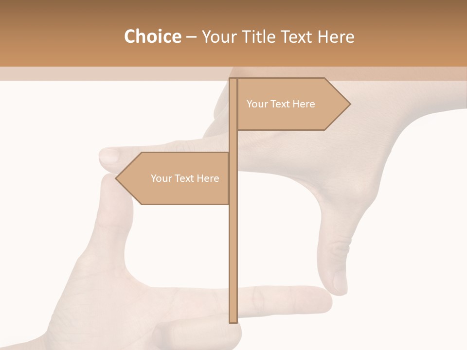 Hands Care Nature PowerPoint Template